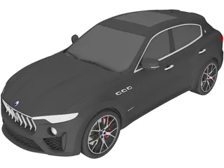 Maserati Levante S Q4 GranSport (2019) 3D Model