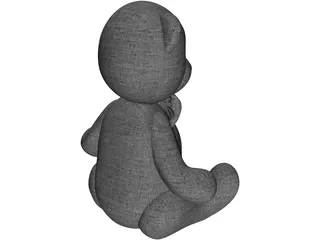 Teddy Bear 3D Model