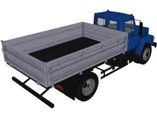 GAZ 3307 3D Model