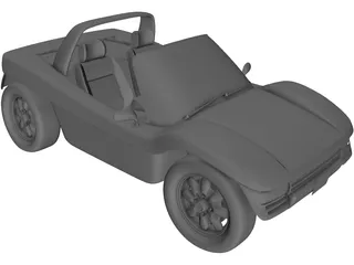 Dune Buggy 3D Model