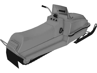 Yamaha Enticer 3D Model