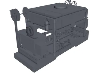 UG Pumping Unit 3D Model