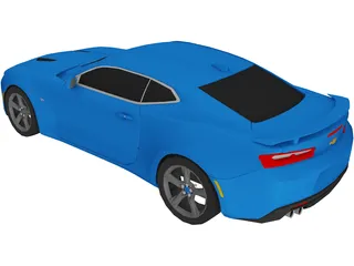 Chevrolet Camaro SS (2016) 3D Model