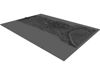 Philadelphia City 3D Model