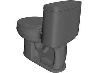 Toilet 3D Model