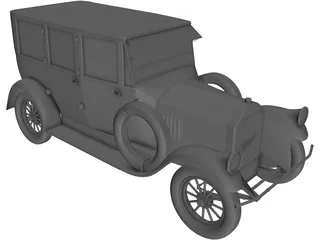 Pierce-Arrow Model 7 (1920) 3D Model