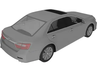 Toyota Camry (2012) 3D Model