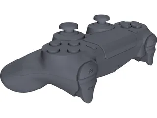 PS4 Controller 3D Model