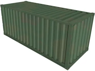 Shipping Container 3D Model