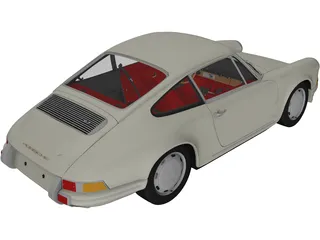 Porsche 911 (1964) 3D Model