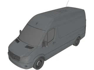 Mercedes-Benz Sprinter (2014) 3D Model