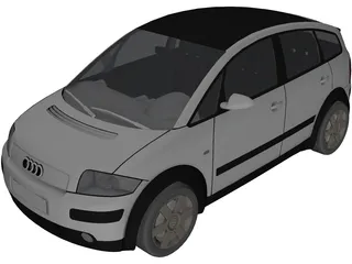 Audi A2 3D Model