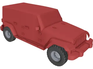 Jeep Wrangler 3D Model