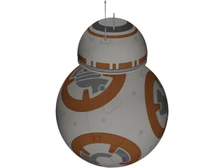 BB-8 Star Wars 3D Model