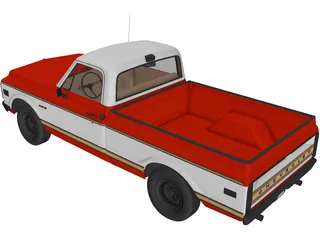 Chevrolet Silverado SS (2002) 3D Model