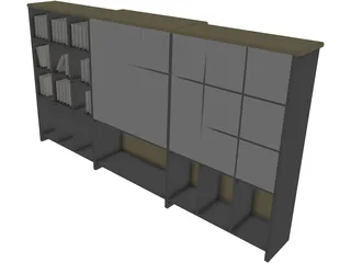 Cupboard 3D Model