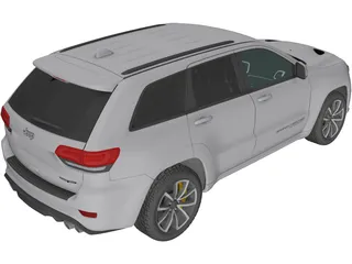 Jeep Grand Cherokee Trackhawk 3D Model