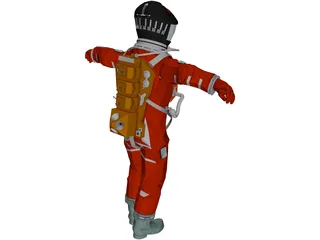 Astronaut 3D Model