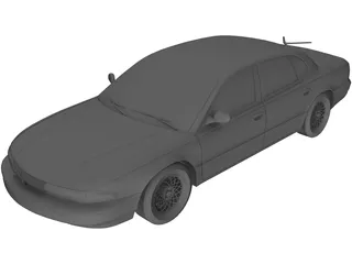 Chrysler New Yorker LHS (1995) 3D Model