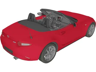 Mazda MX-5 (2017) 3D Model