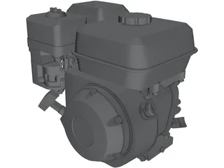 Honda GS200 Engine 3D Model