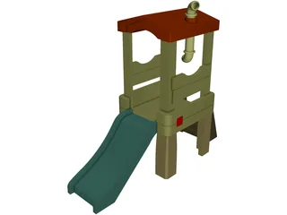 Treehouse Playset 3D Model