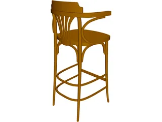 Stool Cuppa 3D Model