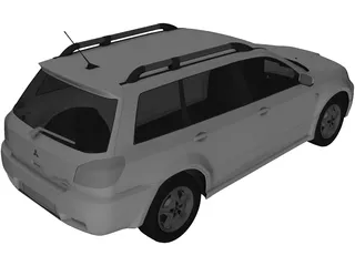 Mitsubishi Outlander 3D Model