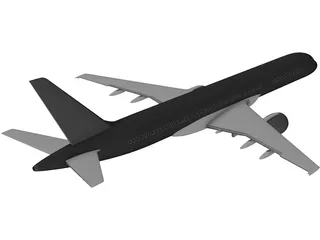 Boeing 757-200 Delta-2 3D Model