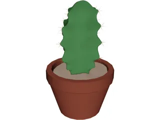 Cactus 3D Model