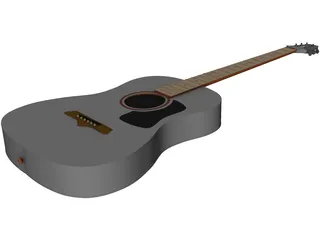 Guitar 3D Model