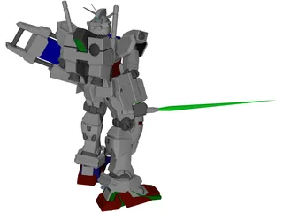 Gundum 3D Model