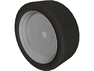 Wheel Tire 3D Model