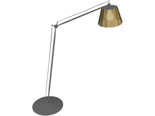 Hinge-Arm Table Lamp 3D Model