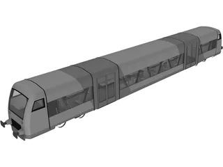 Regio Shuttle 3D Model