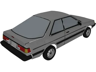 Subaru GL (1989) 3D Model