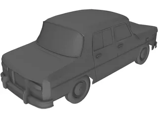 Renault (1962) 3D Model