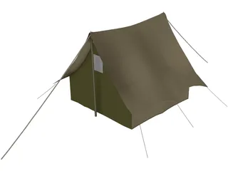 Camping Tent 3D Model