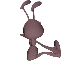 Toy Ant 3D Model
