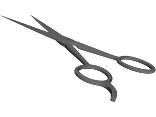 Surgical Scissors 3D Model