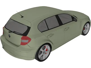 BMW 120i 3D Model