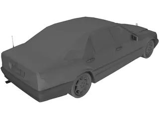 Mercedes-Benz S600 3D Model