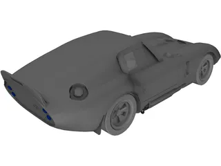 Cobra Schelby Daytona 3D Model