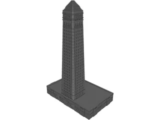 Foshay Tower, Minneapolis 3D Model