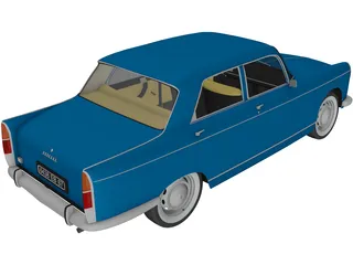 Peugeot 404 3D Model