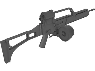 G36A Cmag 3D Model