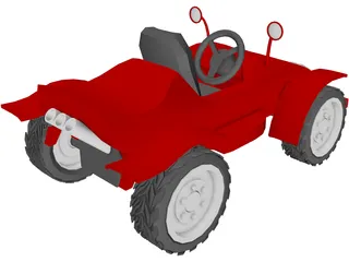 ATV 3D Model