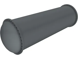 Tubular Heat Exchanger 3D Model