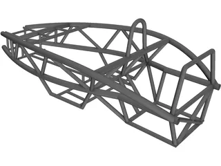 Ariel Atom Car Frame 3D Model