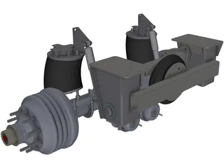 HT300-19-004 Hendrickson Suspension 3D Model